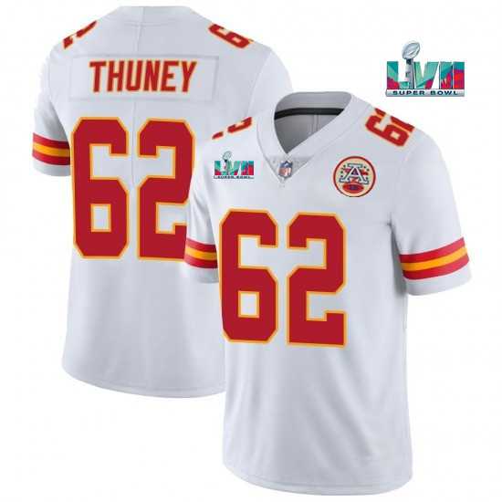 Men & Women & Youth Kansas City Chiefs #62 Joe Thuney White Super Bowl LVII Patch Vapor Untouchable Limited Stitched Jersey,We sell and wholesale Men & Women & Youth Kansas City Chiefs #62 Joe Thuney White Super Bowl LVII Patch Vapor Untouchable Limited Stitched Jersey on line form chian!